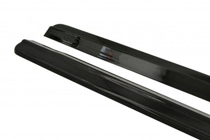 Seitenschweller Ansatz für VOLVO V50F R-DESIGN Carbon Look