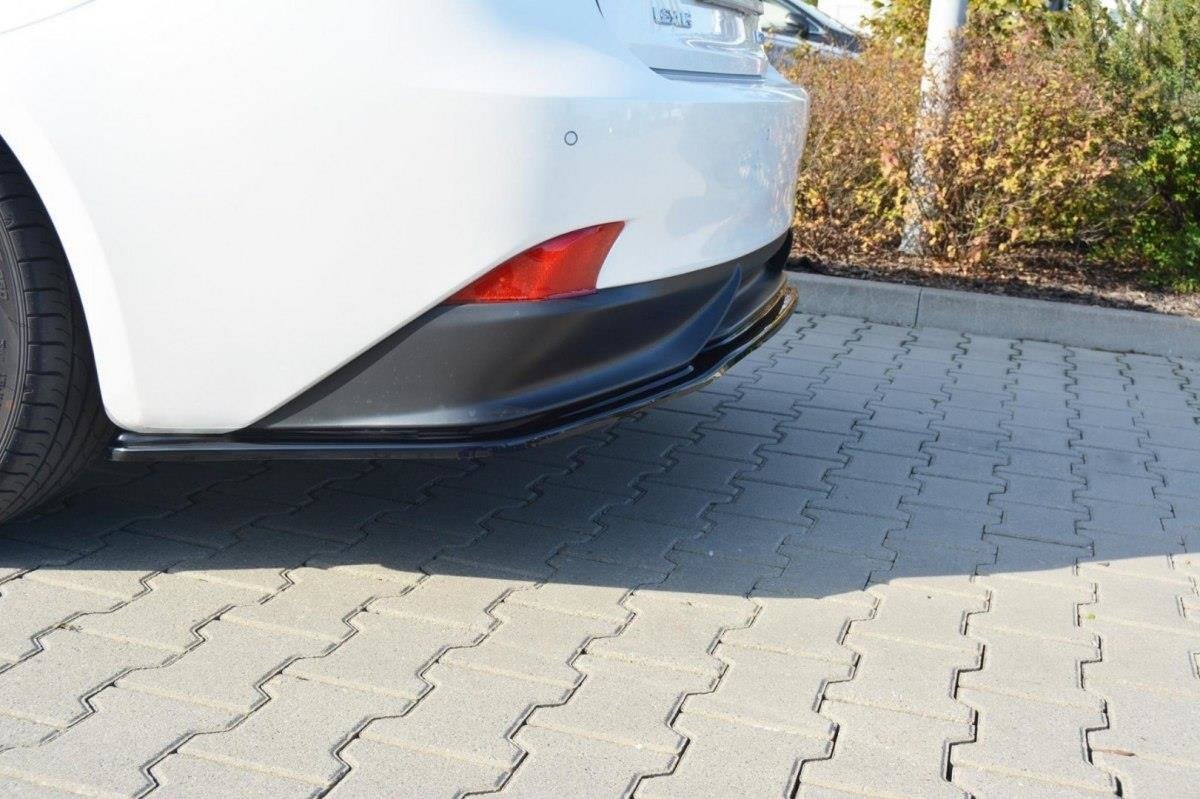 Heckansatz Lexus IS Mk3 H  schwarz Hochglanz