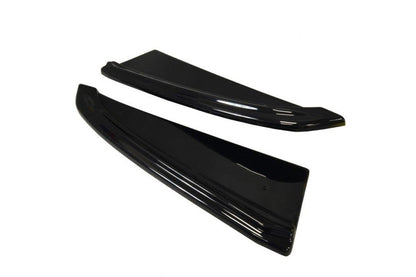 Heck Ansatz Flaps Diffusor für Audi A8 D4 Carbon Look