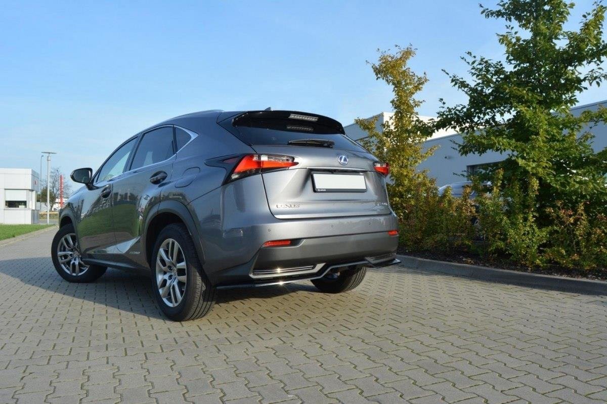 Heckansatz Lexus NX Mk1 H DTM LOOK schwarz Hochglanz