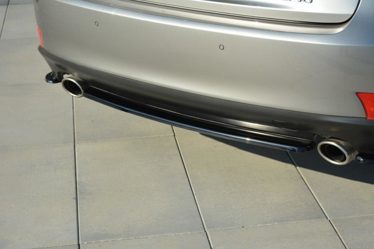 Heckansatz Lexus IS Mk3 T  schwarz Hochglanz
