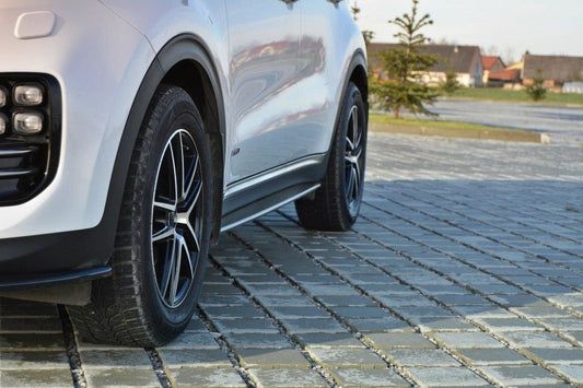 Seitenschweller Ansatz für KIA SPORTAGE mk4 GT-Line Carbon Look
