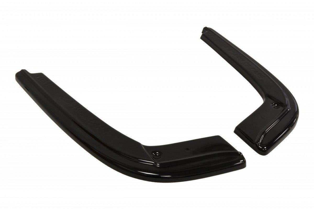 Heck Ansatz Flaps Diffusor für BMW 3er E92 M Paket schwarz Hochglanz