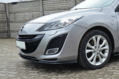 Front Ansatz für MAZDA 3 MK2 SPORT (vor Facelift) schwarz Hochglanz