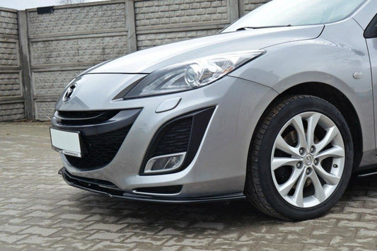 Front Ansatz für MAZDA 3 MK2 SPORT (vor Facelift) schwarz Hochglanz