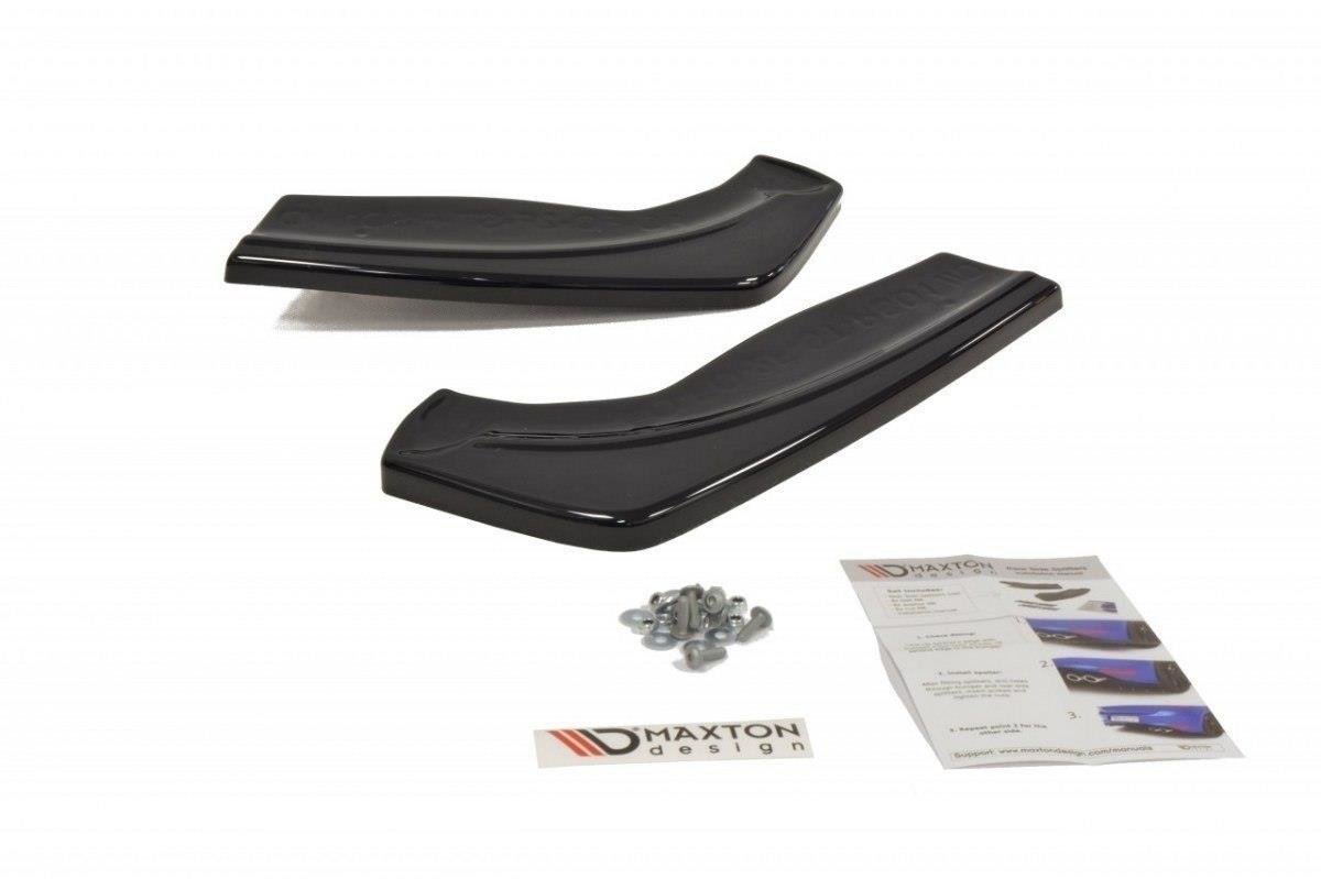 Heck Ansatz Flaps Diffusor V.1 für Ford Focus ST Mk2 FL schwarz Hochglanz