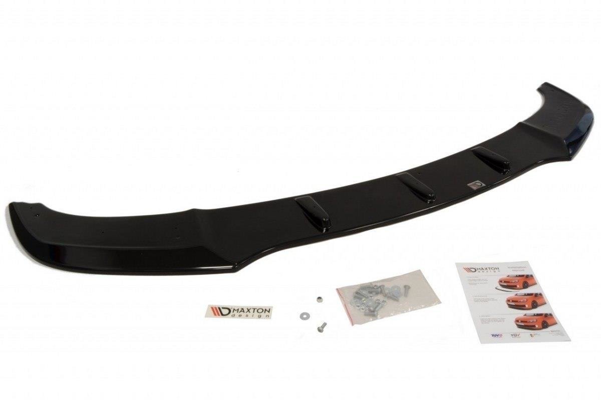Front Ansatz V.1 für BMW 5er F10/F11 M Paket schwarz Hochglanz