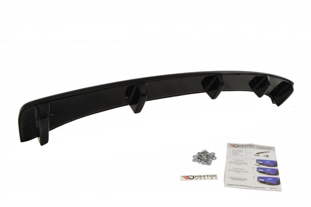 Heckansatz AUDI A5 S-LINE Facelift DTM LOOK schwarz Hochglanz