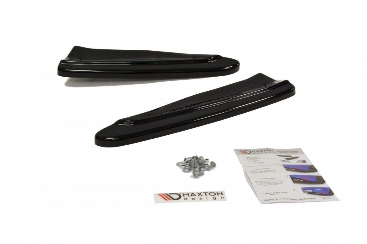 Heck Ansatz Flaps Diffusor für CHEVROLET CAMARO V SS - EU, US VERSION (vor Facelift) Carbon Look