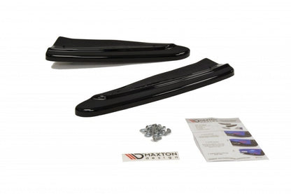 Heck Ansatz Flaps Diffusor für CHEVROLET CAMARO V SS - EU, US VERSION (vor Facelift) Carbon Look