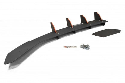 Diffusor Heck Ansatz für Heckschürze für SEAT LEON III FR