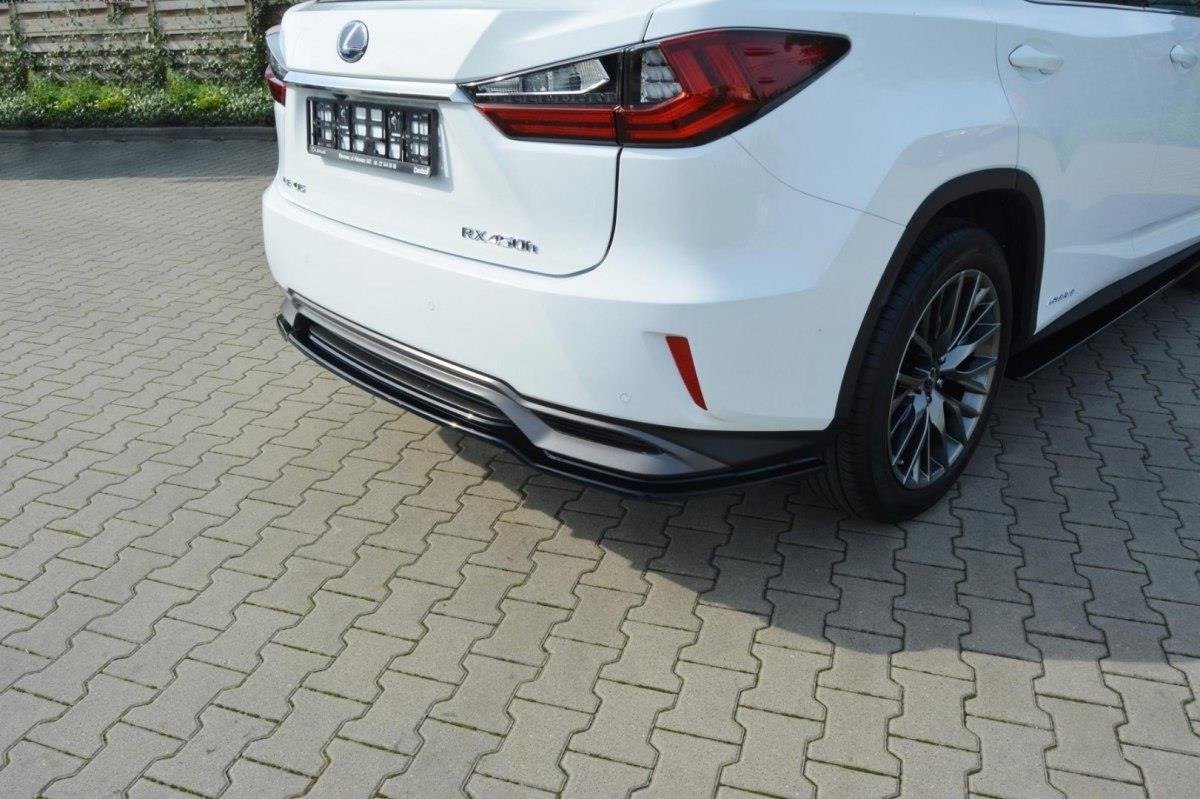 Heckansatz Lexus RX Mk4 H  schwarz Hochglanz