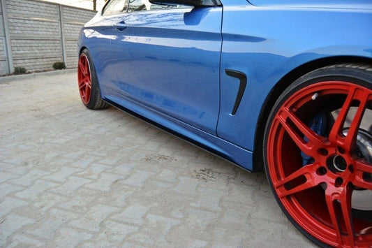 Racing Seitenschweller Ansatz BMW 4er Coupe / Gran Coupe / Cabrio M-Paket F32 / F36 / F33