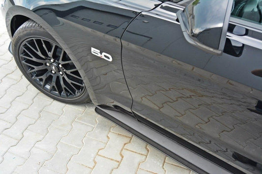 Sport Seitenschweller Ansatz passend für Ford Mustang GT Mk6