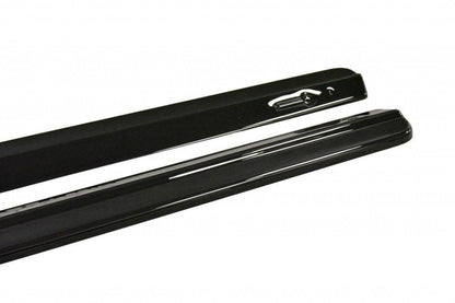 Seitenschweller Ansatz für VOLVO V50F R-DESIGN Carbon Look