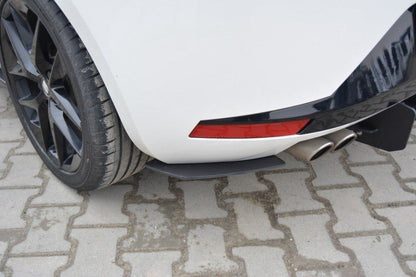Diffusor Heck Ansatz für Heckschürze für SEAT LEON III FR