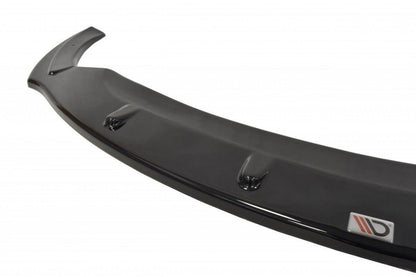 Front Ansatz für SEAT IBIZA 4 SPORTCOUPE (vor Facelift) schwarz Hochglanz