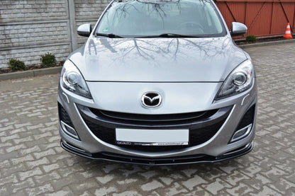 Front Ansatz für MAZDA 3 MK2 SPORT (vor Facelift) schwarz Hochglanz