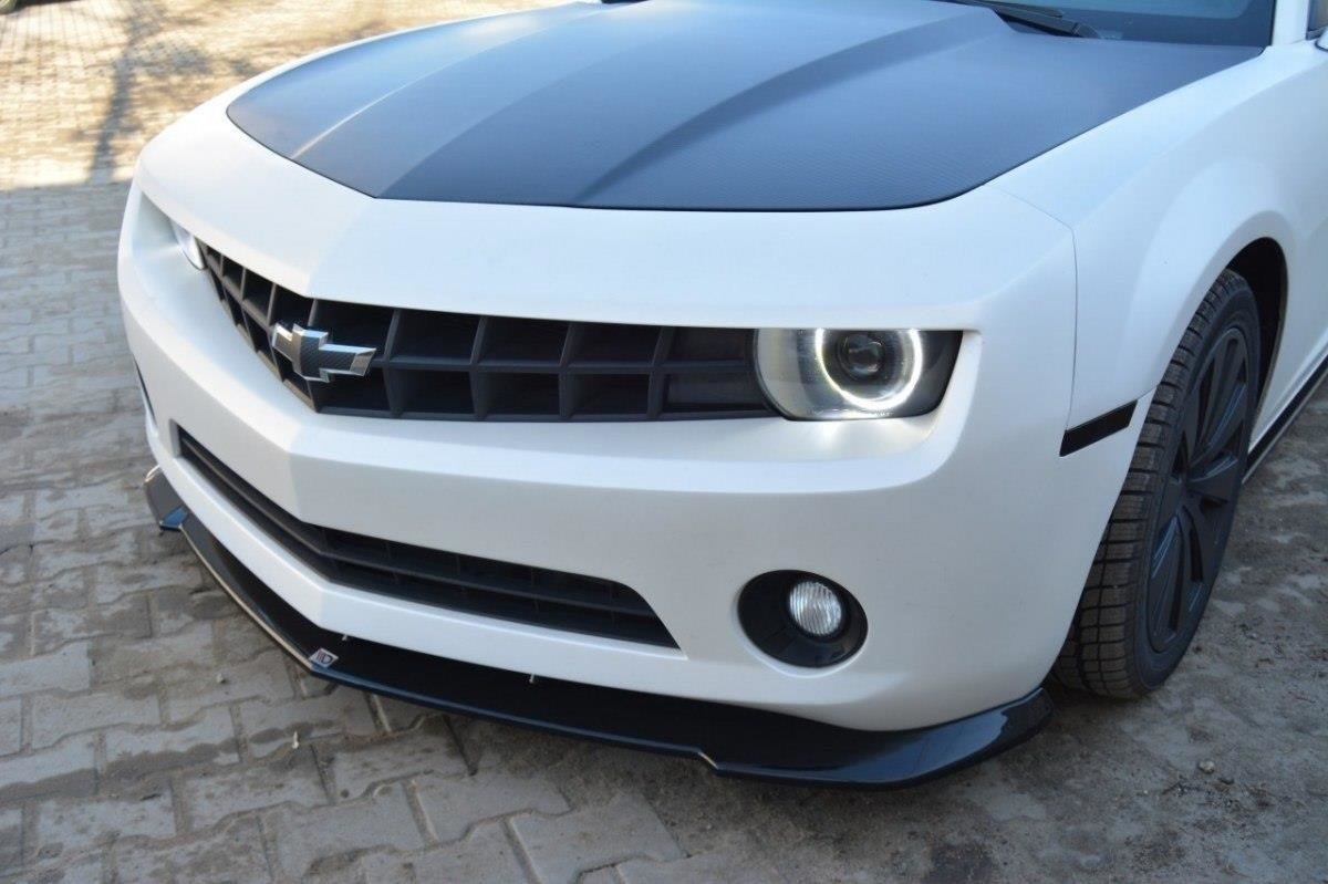 Front Ansatz für Chevrolet Camaro Standard Mk5 schwarz Hochglanz