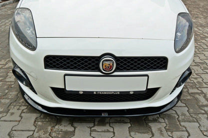 Front Ansatz V.2 für FIAT GRANDE PUNTO ABARTH schwarz Hochglanz