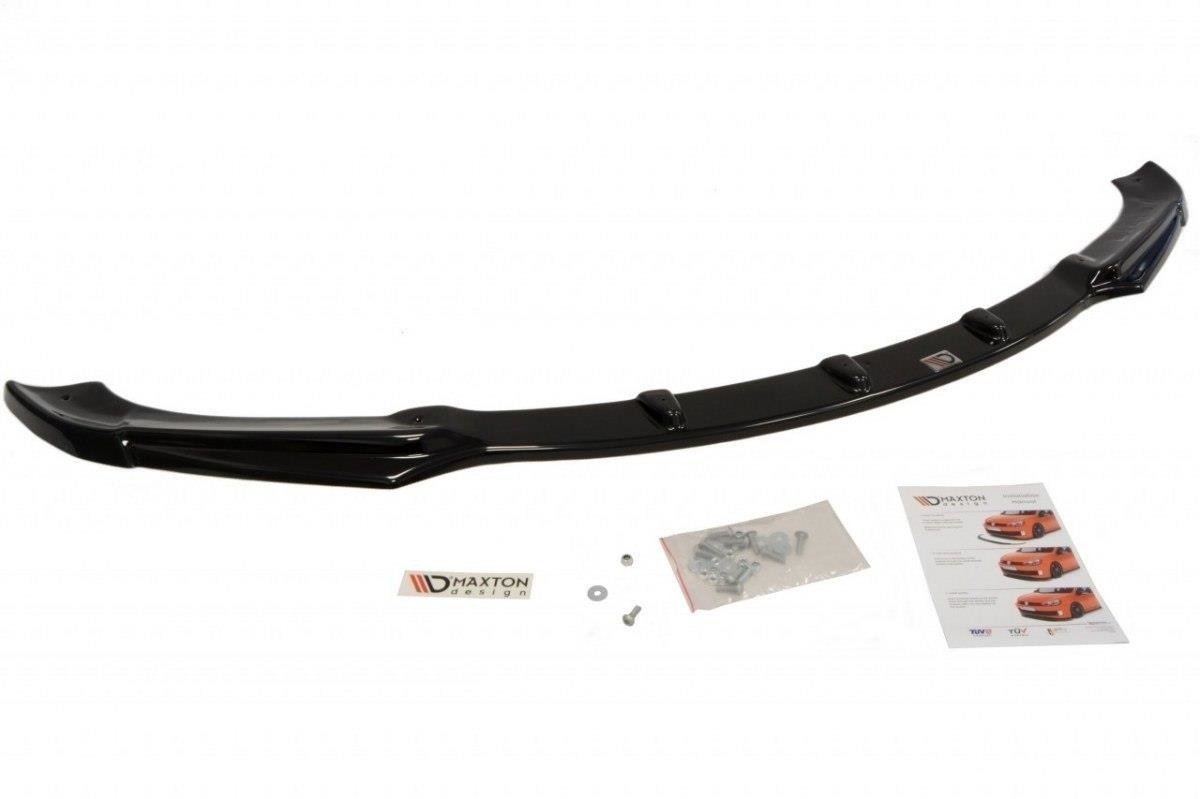 Front Ansatz für BMW 3er E46 LIMOUSINE Facelift schwarz Hochglanz