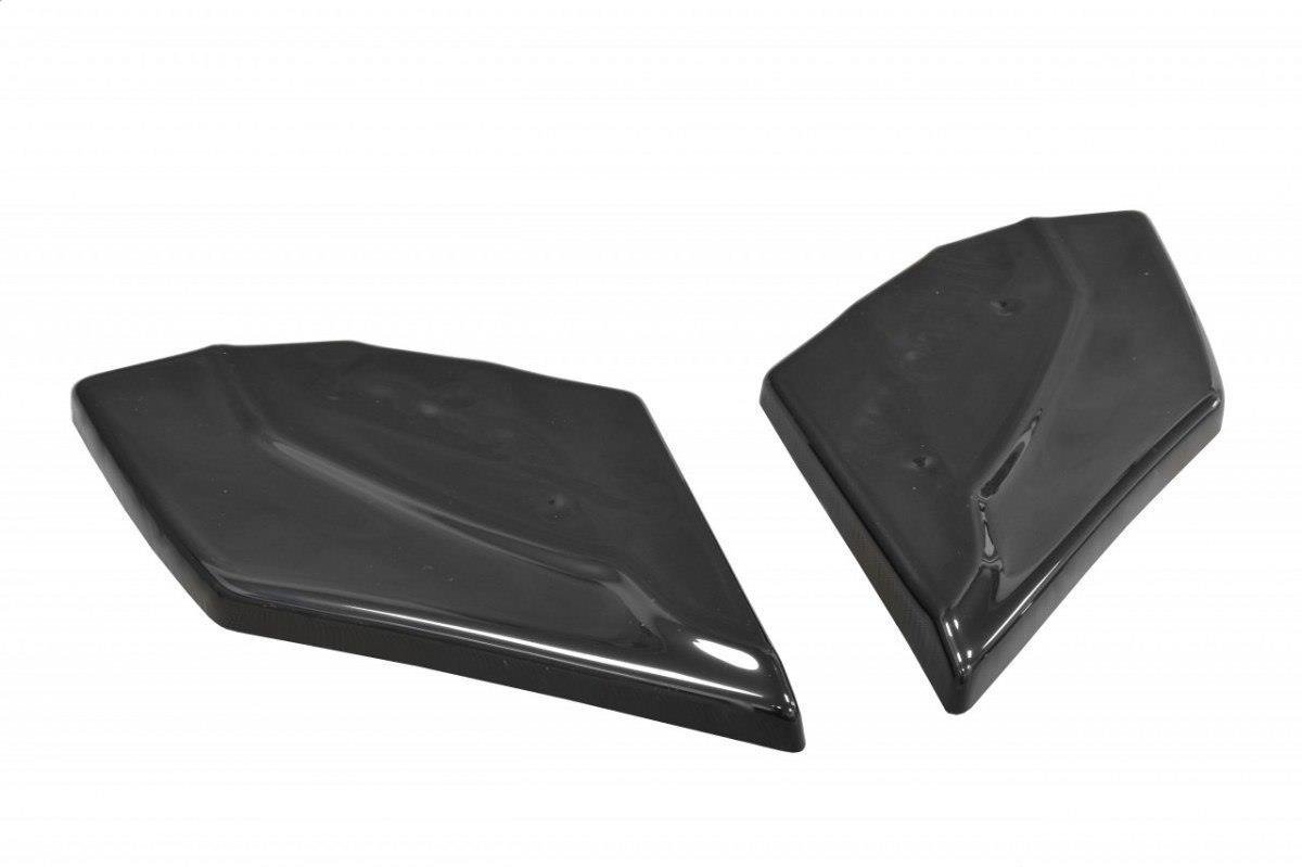 Heck Ansatz Flaps Diffusor für SEAT LEON III CUPRA / FR schwarz matt