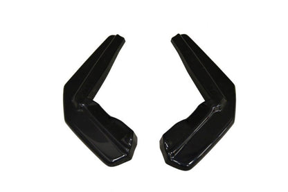 Heck Ansatz Flaps Diffusor für Lexus RX Mk4 T schwarz Hochglanz