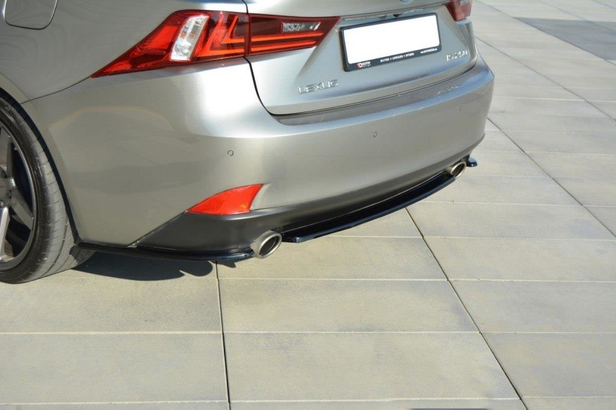 Heckansatz Lexus IS Mk3 T  schwarz Hochglanz