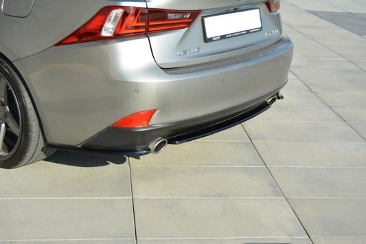 Heckansatz Lexus IS Mk3 T  schwarz Hochglanz