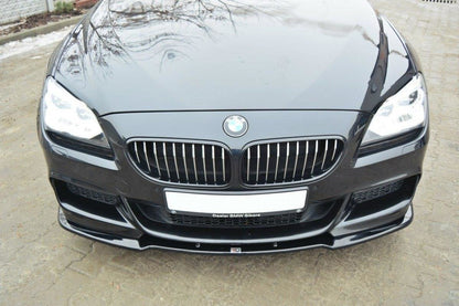 Front Ansatz für BMW 6er Gran Coupé M Paket schwarz Hochglanz