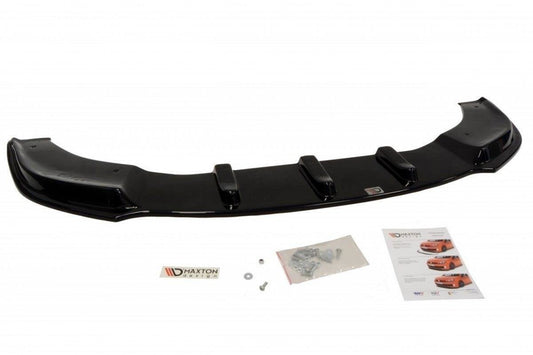 Front Ansatz für Skoda Octavia Mk2 schwarz Hochglanz