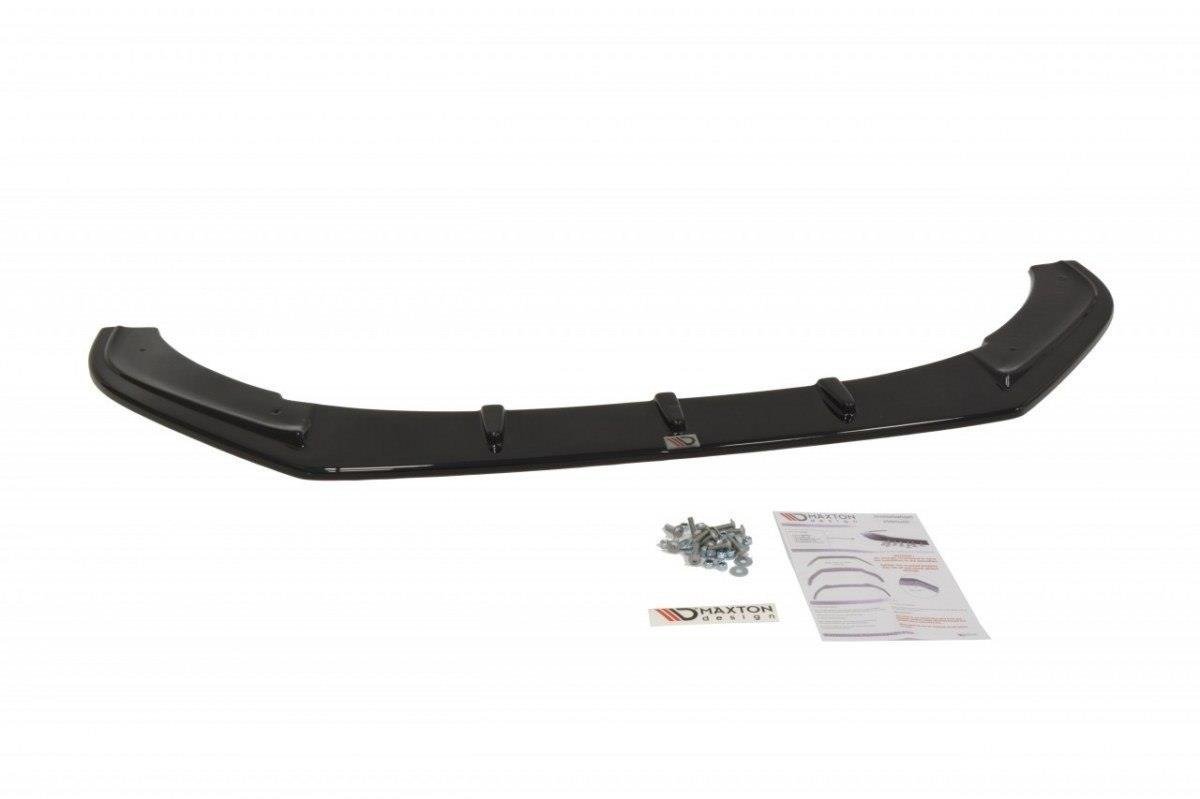 Front Ansatz V.1 für VW Polo GTI Mk5 Facelift schwarz Hochglanz