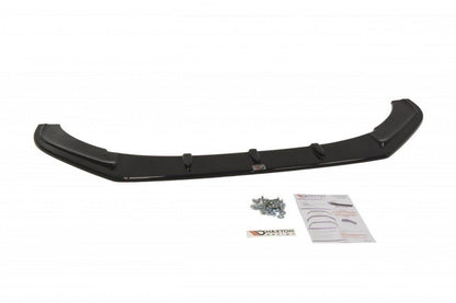 Front Ansatz V.1 für VW Polo GTI Mk5 Facelift schwarz Hochglanz
