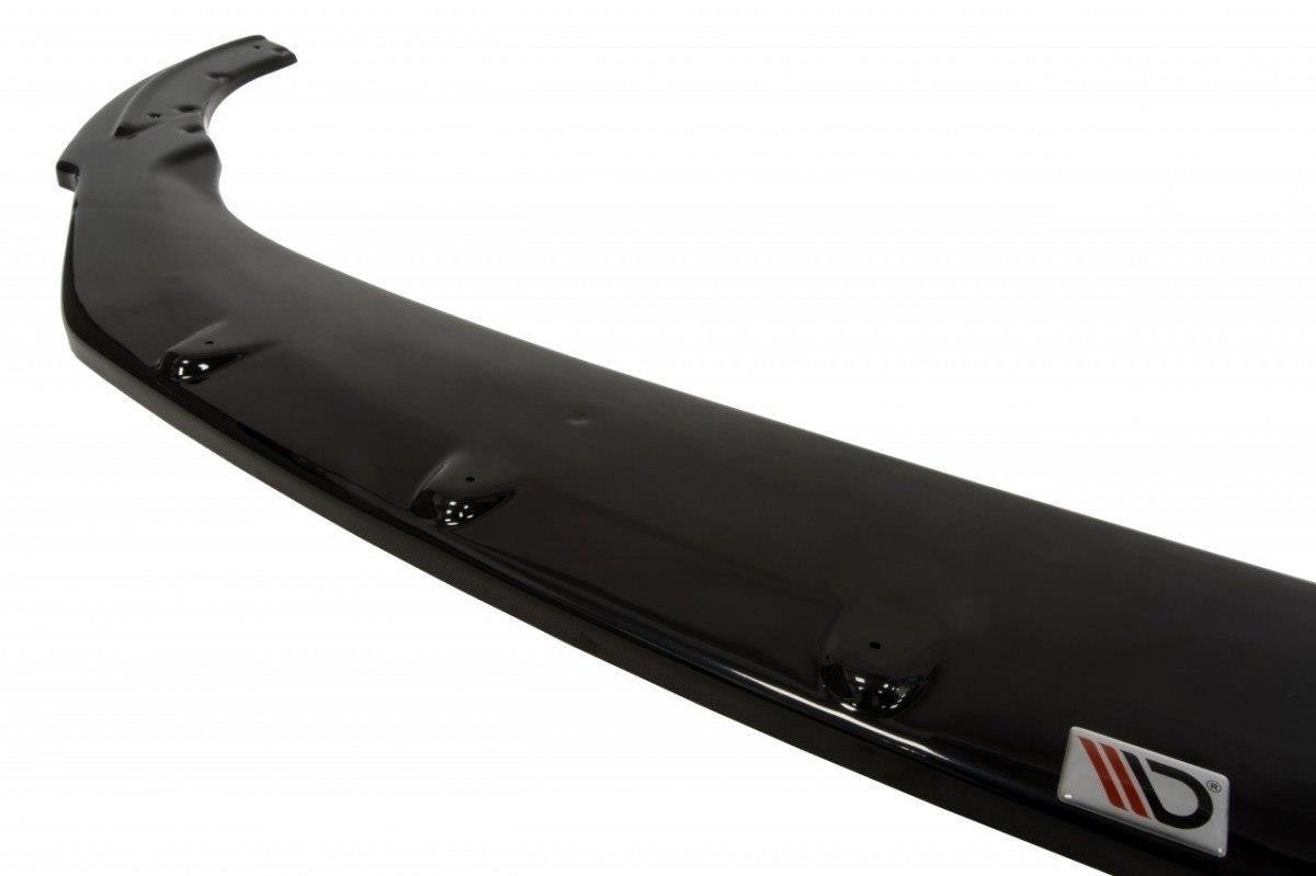 Front Ansatz für Skoda Fabia Mk2 FL schwarz Hochglanz
