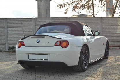 Spoiler CAP für BMW Z4 E85 vor Facelift schwarz Hochglanz
