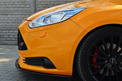 Front Ansatz V.2 für Ford Focus ST Mk3 schwarz Hochglanz