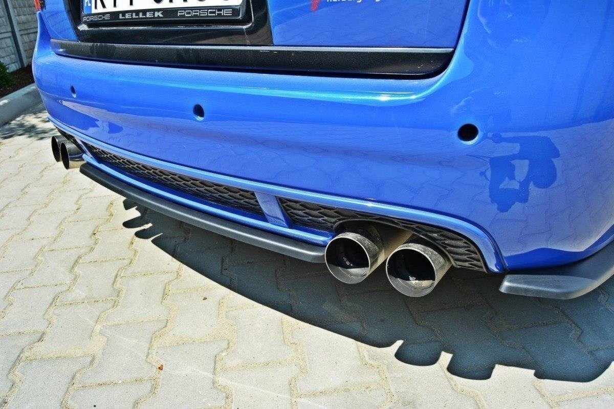 Heckansatz AUDI RS6 C5 AVANT schwarz Hochglanz