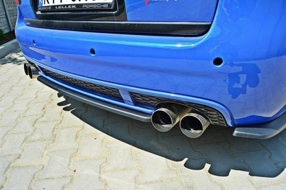 Heckansatz AUDI RS6 C5 AVANT schwarz Hochglanz