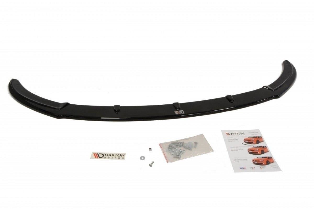 Front Ansatz für Hyundai Veloster schwarz Hochglanz