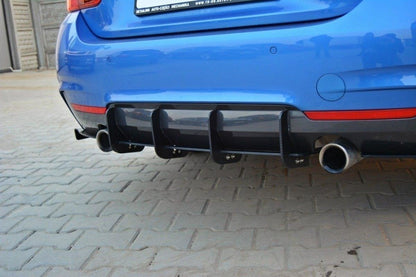 Diffusor Heck Ansatz für Heckschürze für & Heck Ansatz Flaps Diffusor für BMW 4er Coupe / Gran Coupe / Cabrio M-Paket F32 / F36 / F33