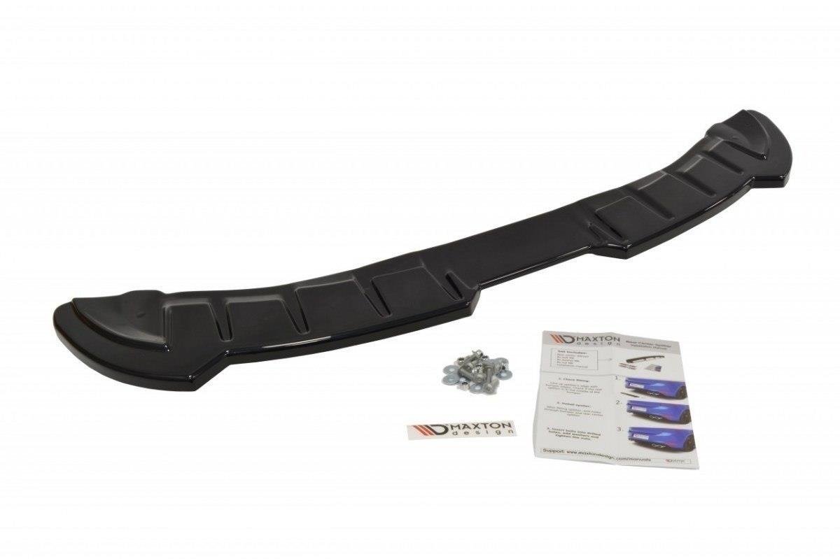 Diffusor Heck Ansatz für SEAT IBIZA 4 SPORTCOUPE (vor Facelift)  Carbon Look