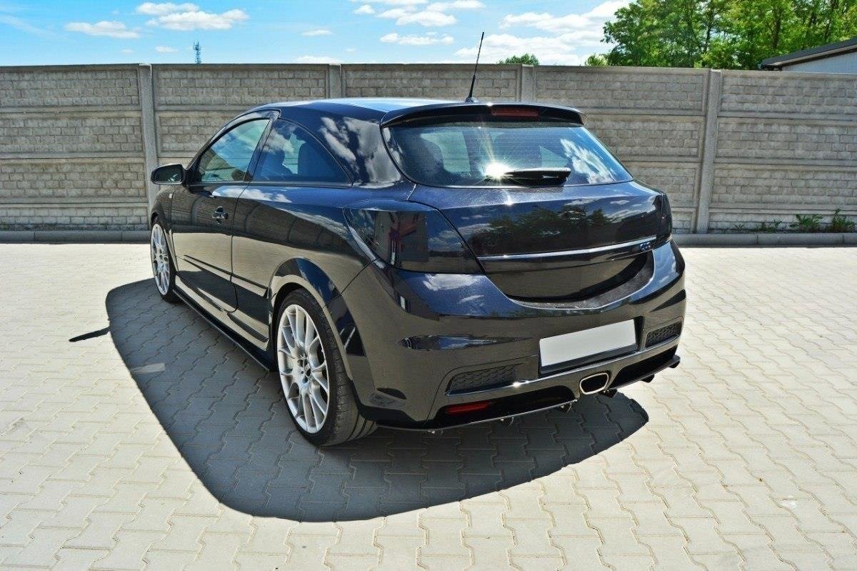 Diffusor Heck Ansatz für Heckschürze für OPEL ASTRA H (FOR OPC / VXR)