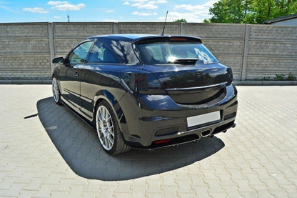 Diffusor Heck Ansatz für Heckschürze für OPEL ASTRA H (FOR OPC / VXR)