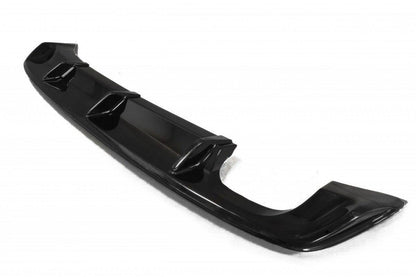 Diffusor Heck Ansatz für SEAT LEON III FR schwarz Hochglanz