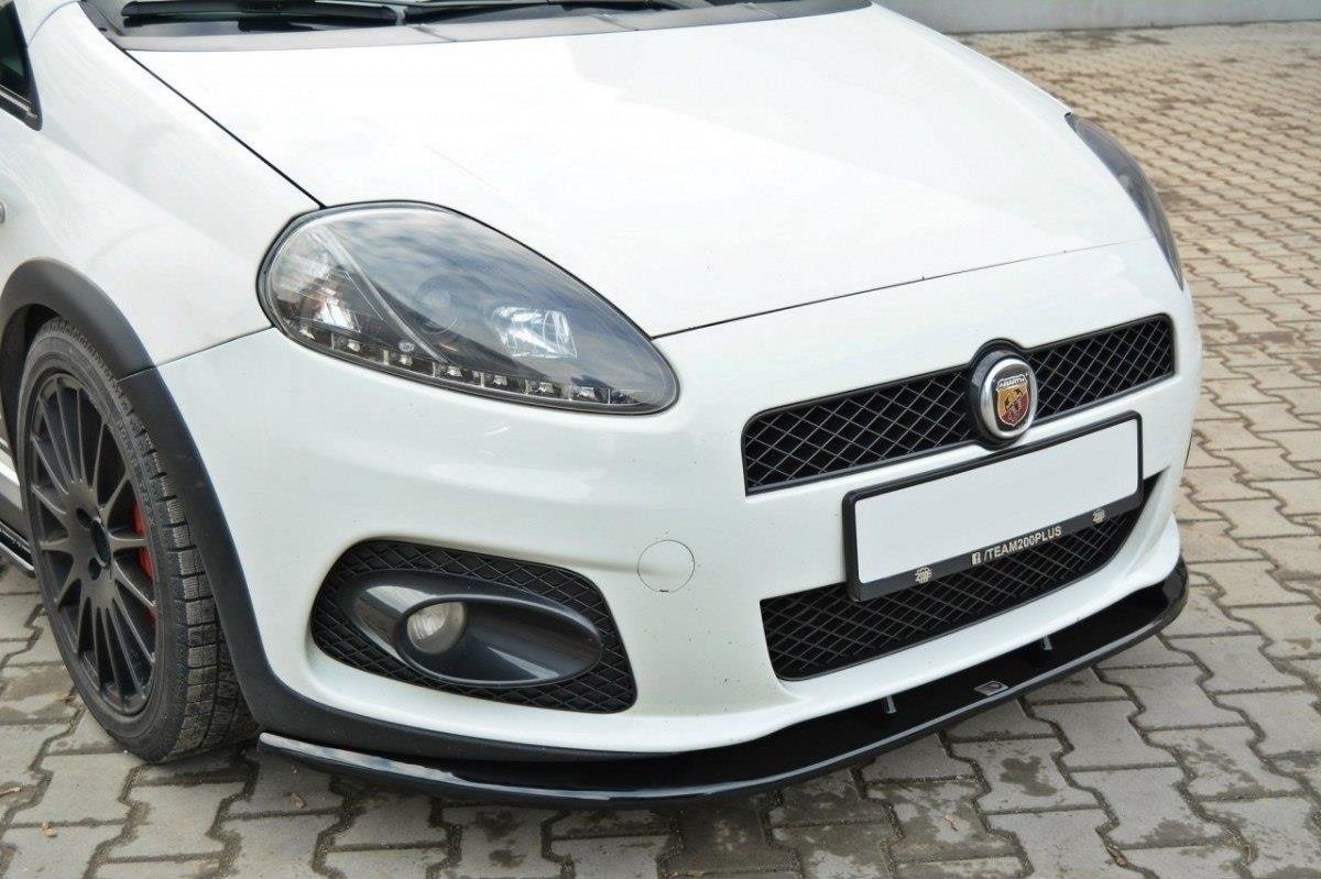 Front Ansatz V.2 für FIAT GRANDE PUNTO ABARTH schwarz Hochglanz