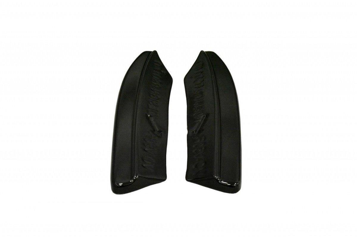 Heck Ansatz Flaps Diffusor für VOLVO V50F R-DESIGN Carbon Look