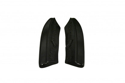 Heck Ansatz Flaps Diffusor für VOLVO V50F R-DESIGN Carbon Look