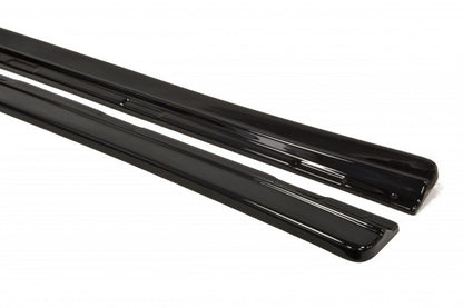 Seitenschweller Ansatz für Chevrolet Camaro SS / Standard Mk5 schwarz Hochglanz