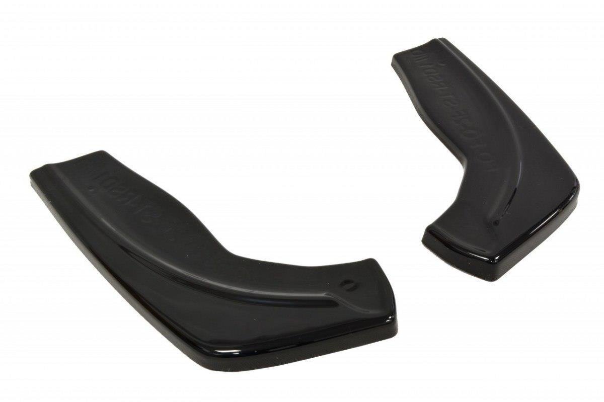 Heck Ansatz Flaps Diffusor V.1 für Ford Focus ST Mk2 FL schwarz Hochglanz