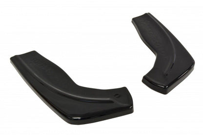 Heck Ansatz Flaps Diffusor V.1 für Ford Focus ST Mk2 FL schwarz Hochglanz